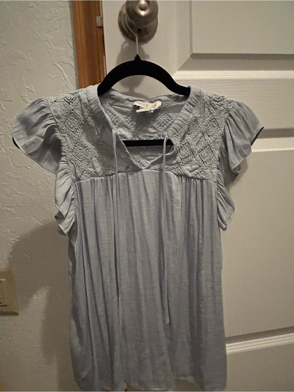 Rachel Zoe Blue Blouse